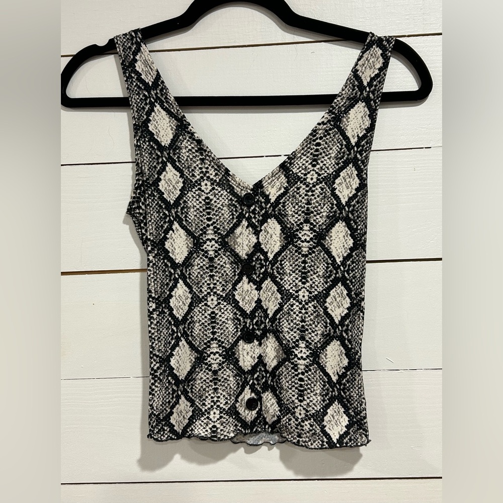 Snake Print Tank
